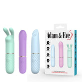 Adam & Eve TRIPLE PLEASURES VIBRATORS - Coloured - Set of 3